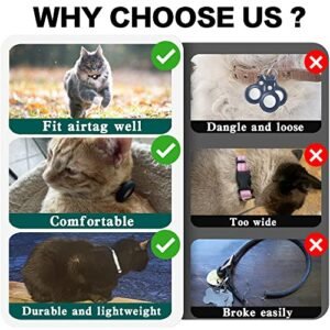 Airtag Cat Collar Breakaway: Lightweight, Reflective Pick