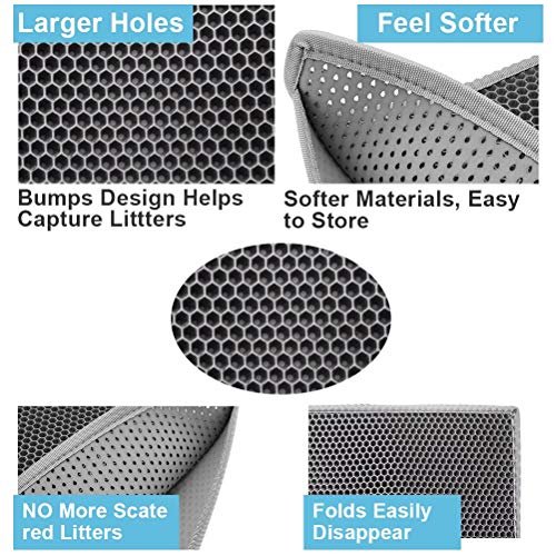 Cat Litter Mat Double Layer