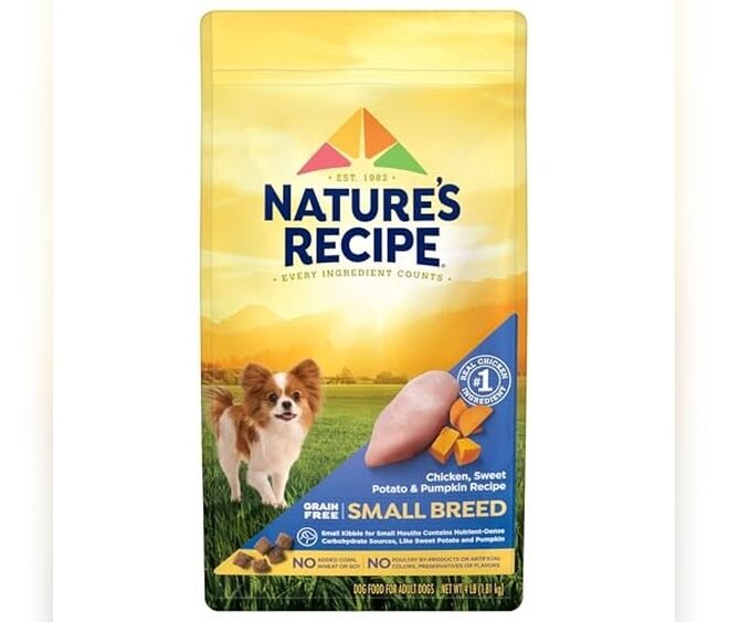 Nature’s Recipe Grain Free Small Breed Dog Food Review: 4 lb Bag