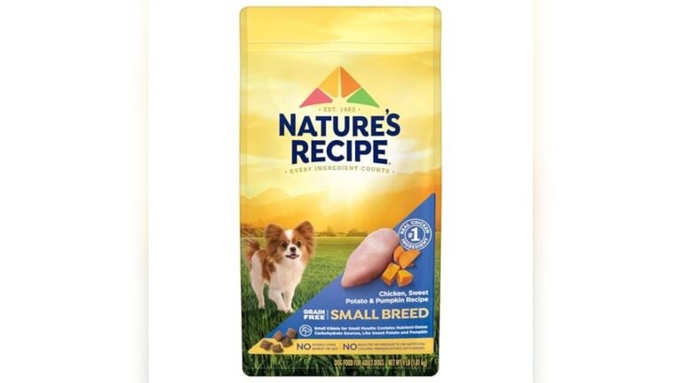 Nature’s Recipe Grain Free Small Breed Dog Food Review: 4 lb Bag