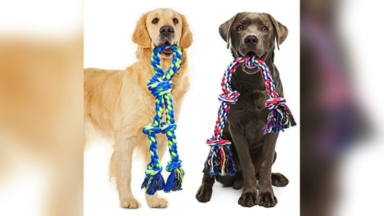 Feeko Durable Rope Toys for Large Aggressive Chewers – 2 Pack Review