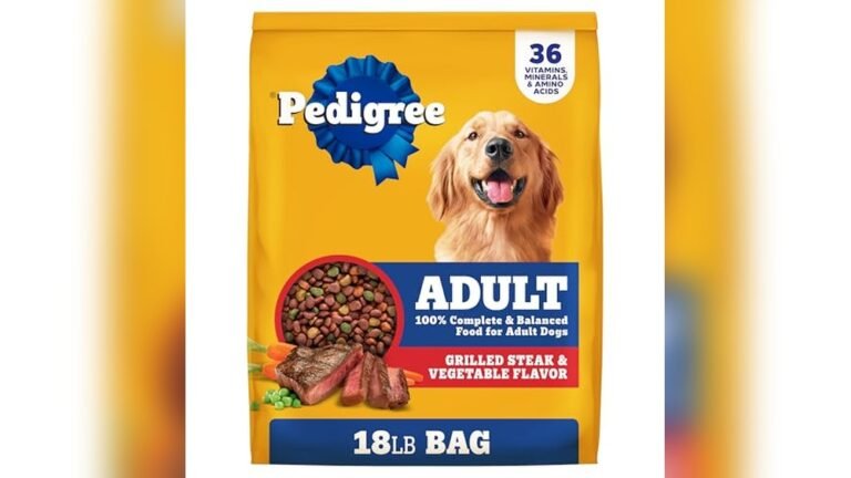 Pedigree Adult Dry Dog Food Review: Grilled Steak & Veg Flavor