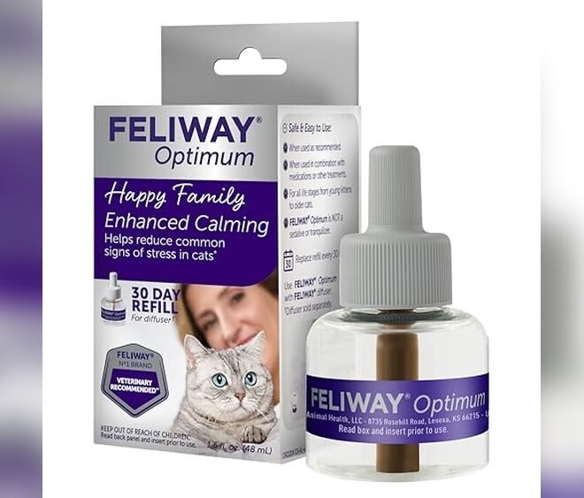 FELIWAY Optimum Cat Calming Diffuser Refill Review – 30 Day Stress Relief
