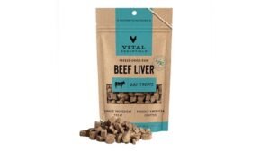 Vital Essentials Freeze Dried Beef Liver Dog Treats Review