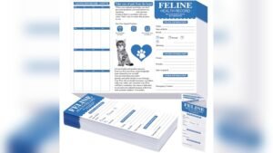 Dunzoom Cat Health Records Kit: Trusted Vaccine Tracking Kit