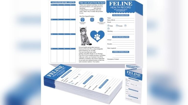 Dunzoom Cat Health Records Kit: Trusted Vaccine Tracking Kit