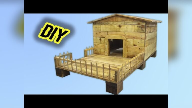 How to Make a Cat House Out of Wood Pallets: DIY Guide