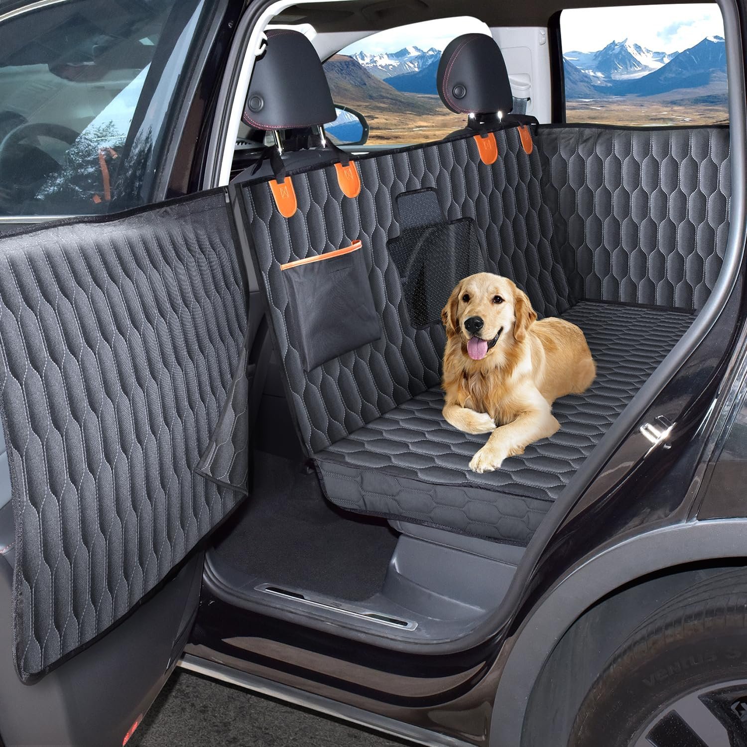 A pet store expert providing advice on choosing dog gadgets for car travel.